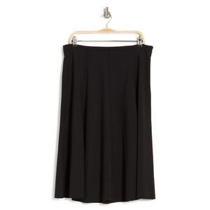 Tahari A-Line Midi Black Skirt Plus Size 3x Perfect for work, date, formal NWT